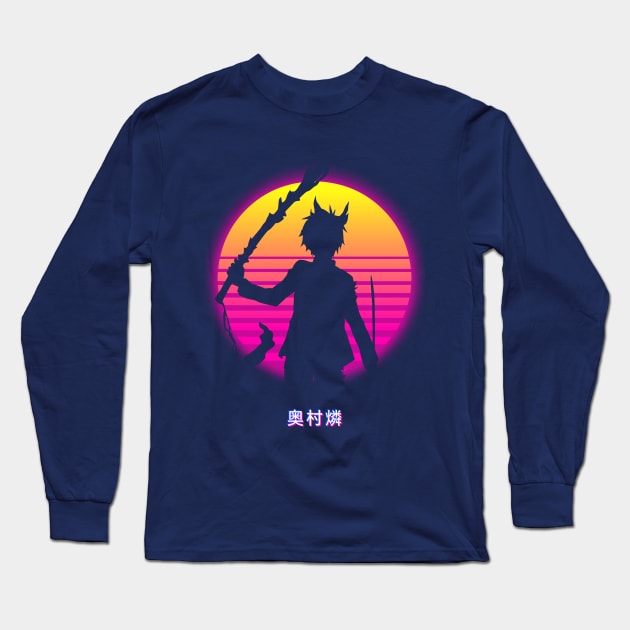 Rin Okumura - Retro Long Sleeve T-Shirt by The Artz